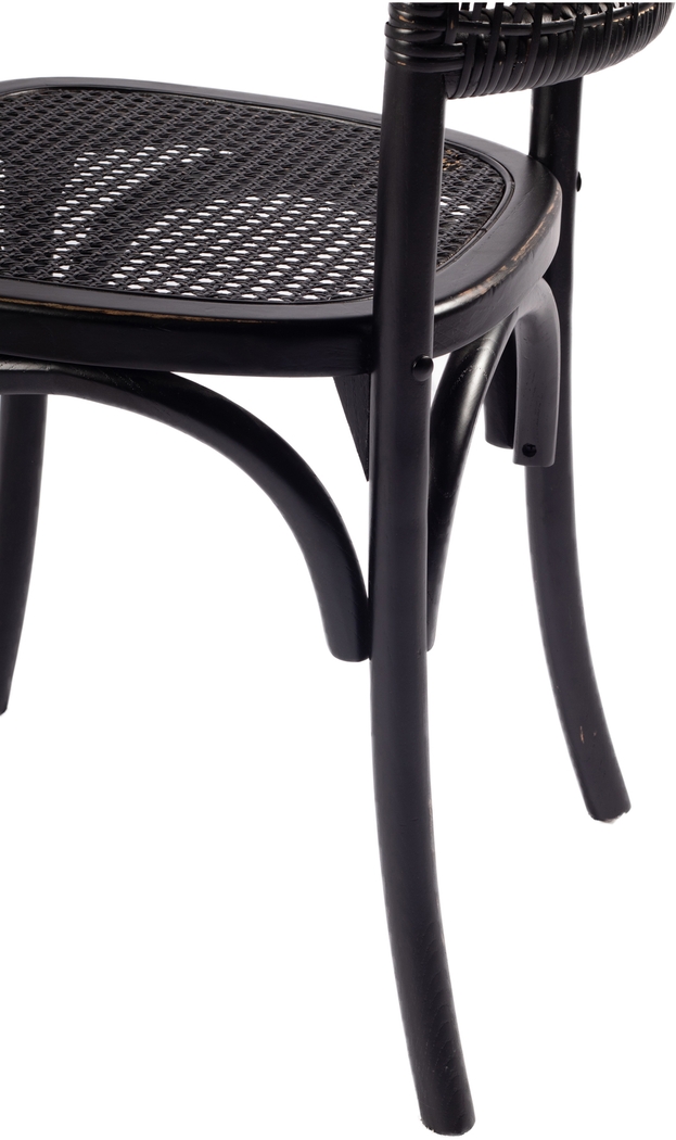 Aitken Black Side Chair, Set of 2 - Thumbnail - Image 11