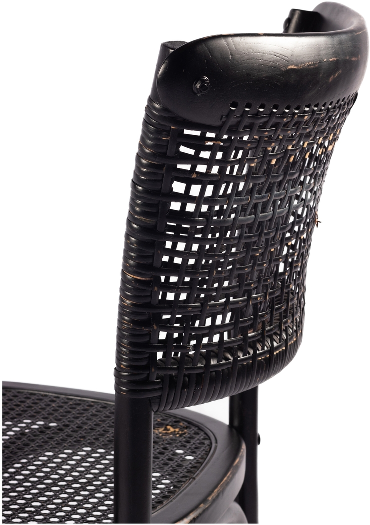 Aitken Black Side Chair, Set of 2 - Thumbnail - Image 12