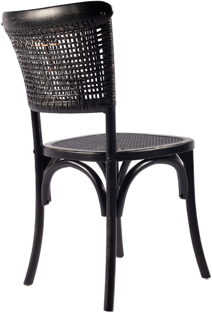 Aitken Black Side Chair, Set of 2 - Thumbnail - Image 4