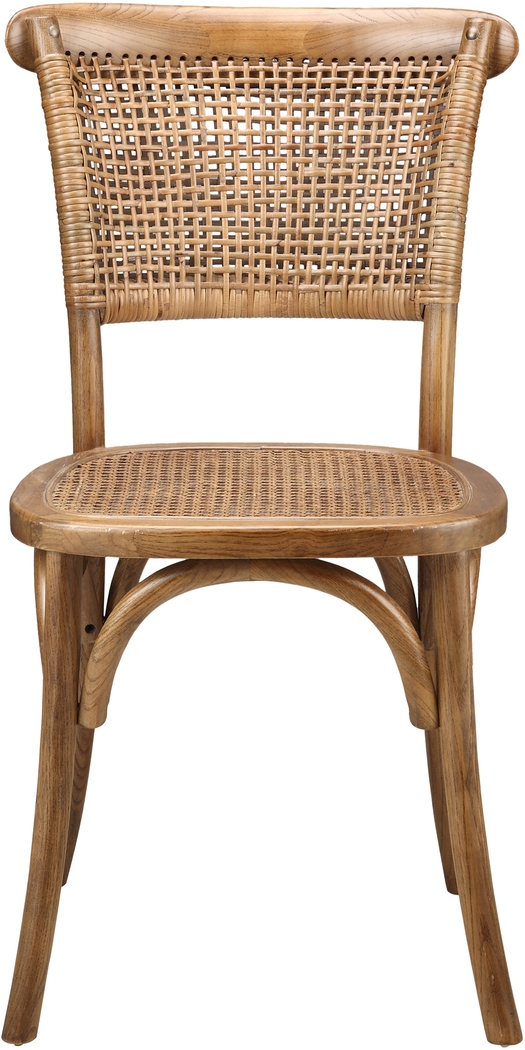 Aitken Brown Side Chair, Set of 2 - Thumbnail - Image 2