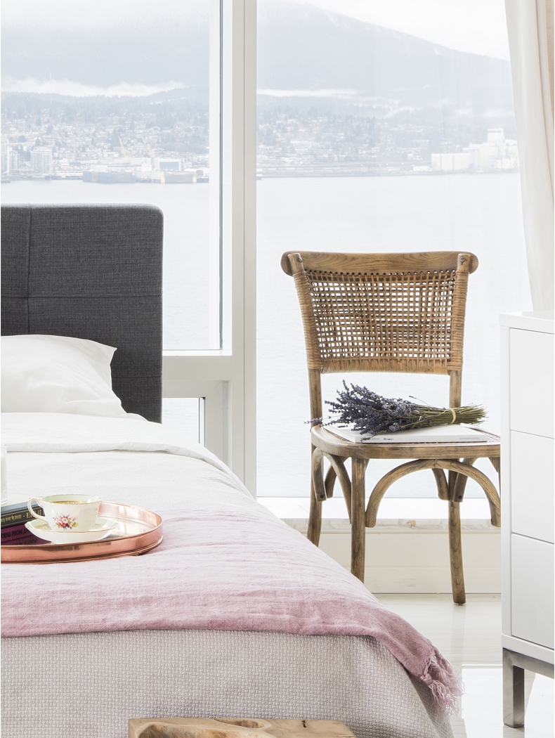 Aitken Brown Side Chair, Set of 2 - Thumbnail - Image 4