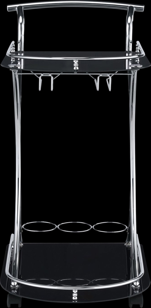 Akahi Black Bar Cart - Thumbnail - Image 2