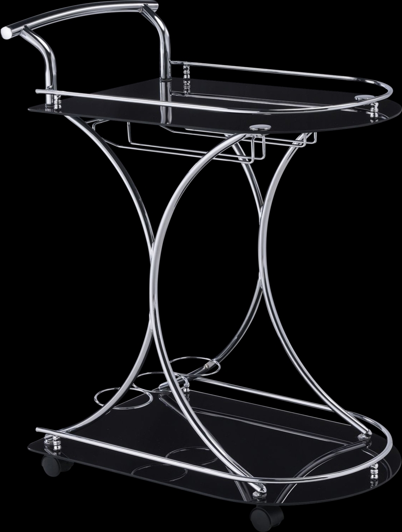 Akahi Black Bar Cart - Thumbnail - Image 1