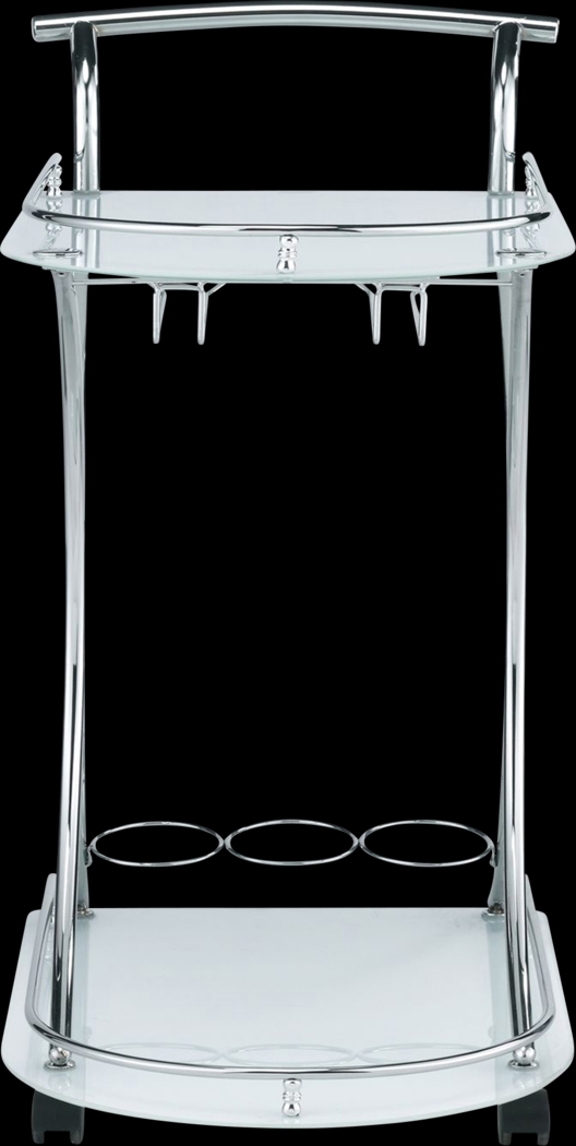 Akahi White Bar Cart - Thumbnail - Image 2