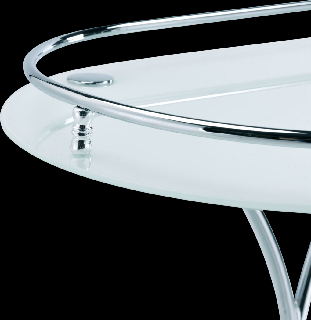 Akahi White Bar Cart - Thumbnail - Image 5