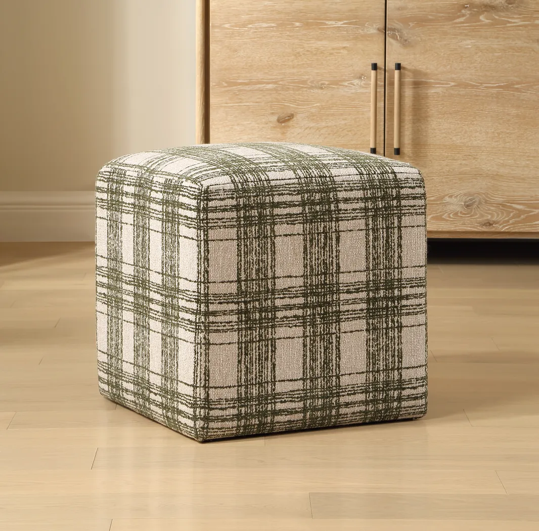 Akaza Green Ottoman - Thumbnail - Image 2