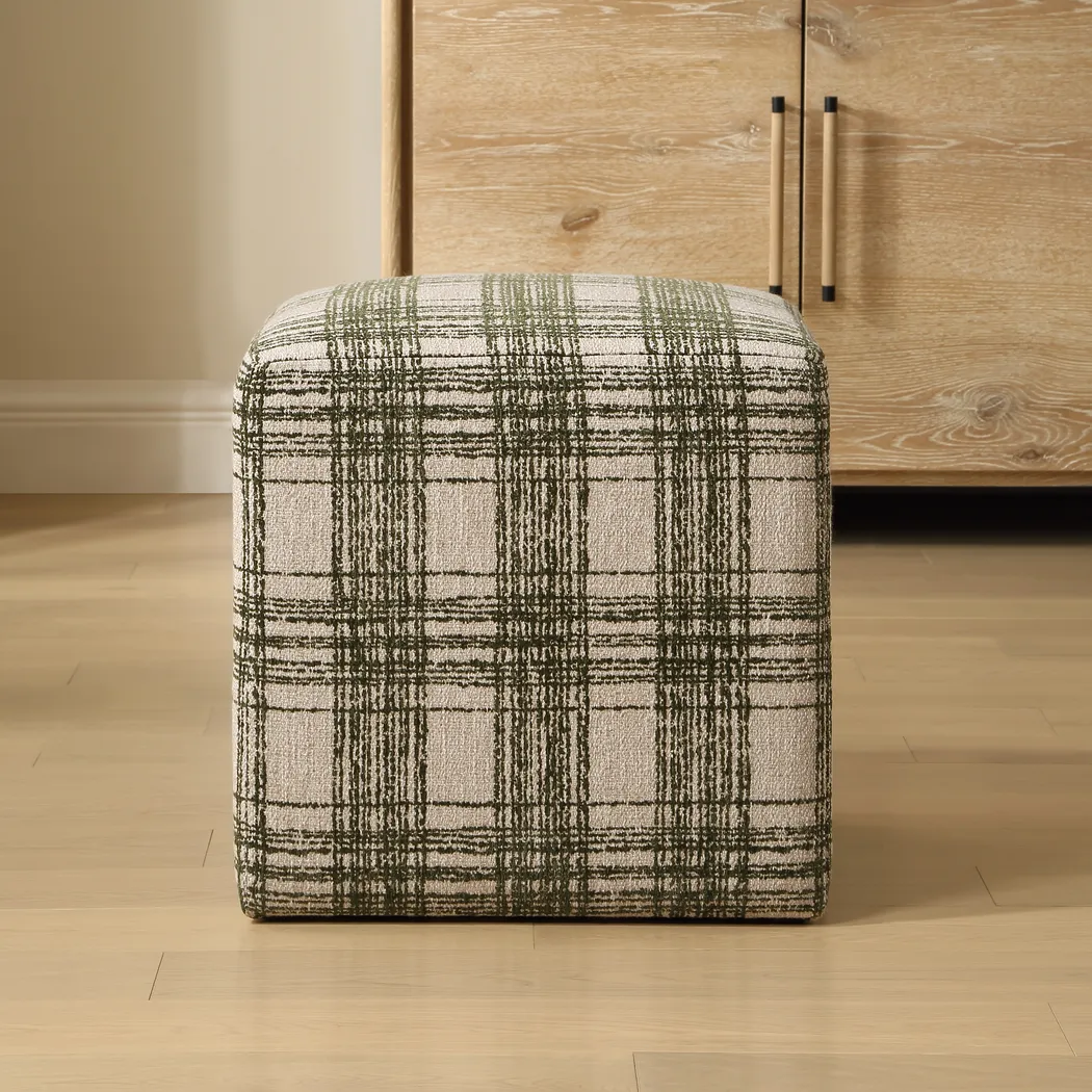 Akaza Green Ottoman - Thumbnail - Image 3