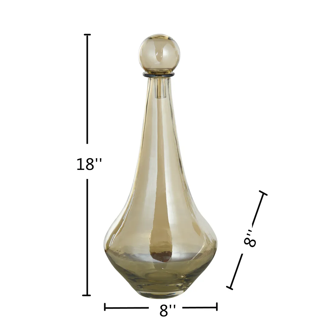 Akelei Amber Large Vase - Thumbnail - Image 3
