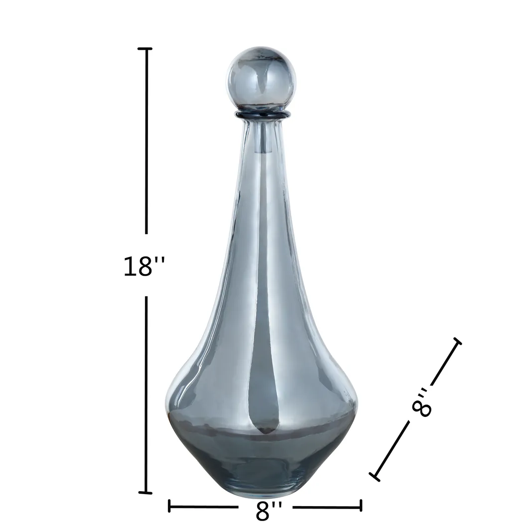 Akelei Blue Large Vase - Thumbnail - Image 3