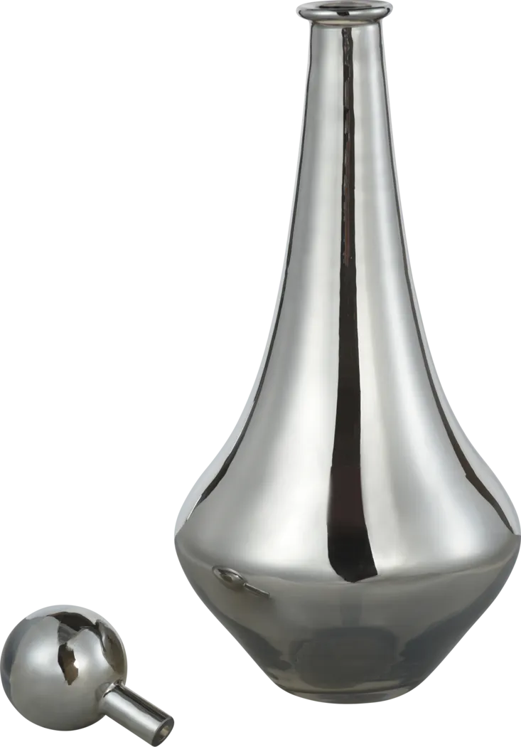 Akelei Gray Large Vase - Thumbnail - Image 2