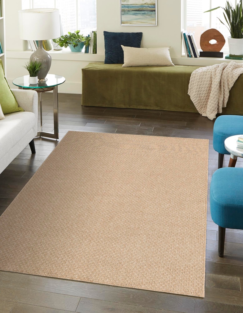 Akeno Tan 9'2 x 12' Rug - Thumbnail - Image 2