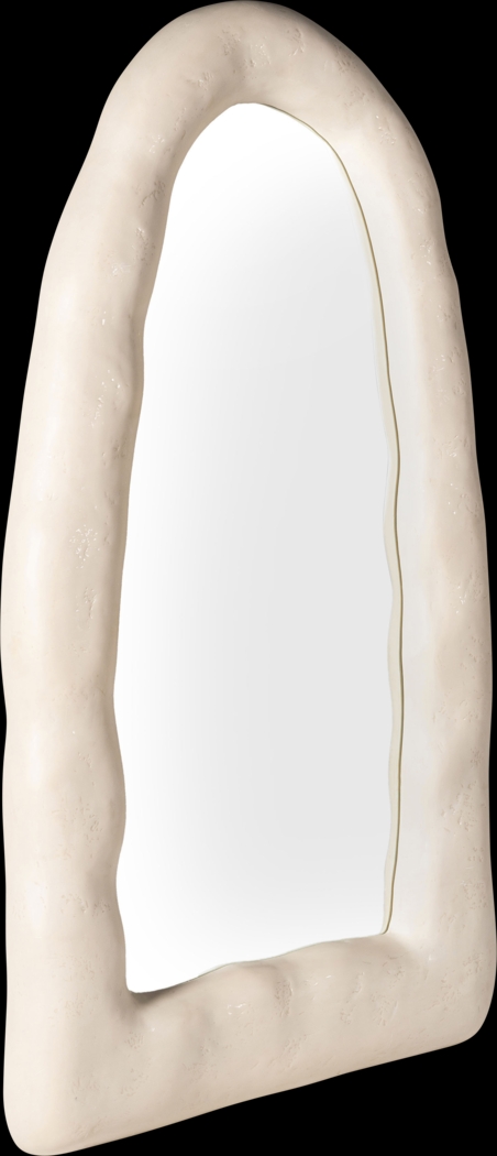 Akeson Cream Floor Mirror - Thumbnail - Image 1