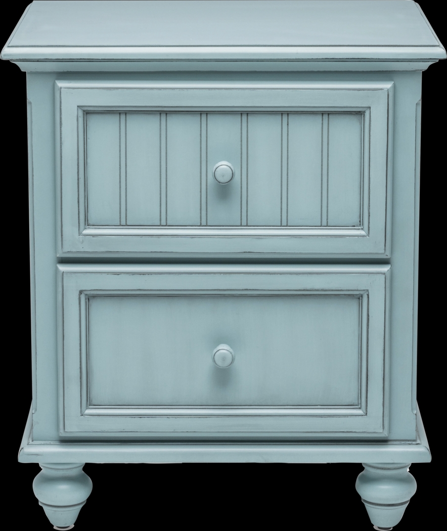 Aketi Blue Nightstand - Thumbnail - Image 4