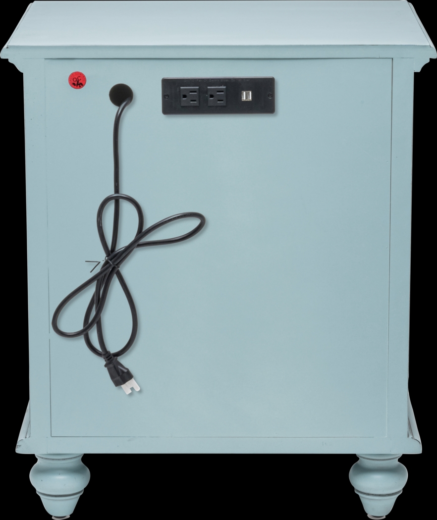 Aketi Blue Nightstand - Thumbnail - Image 5