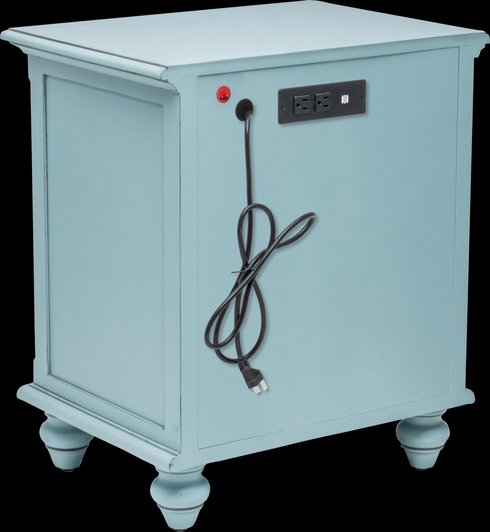 Aketi Blue Nightstand - Thumbnail - Image 6