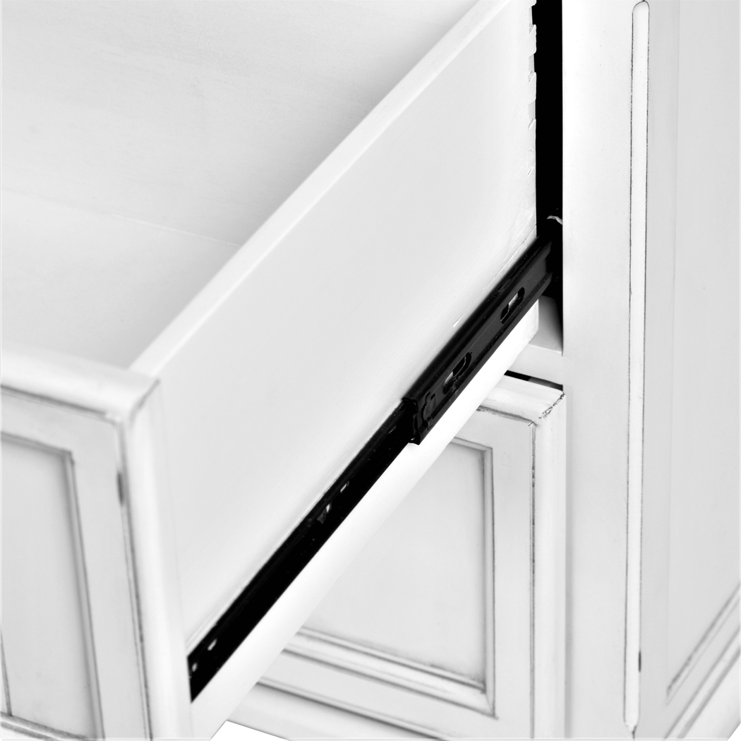 Aketi White Nightstand - Thumbnail - Image 11