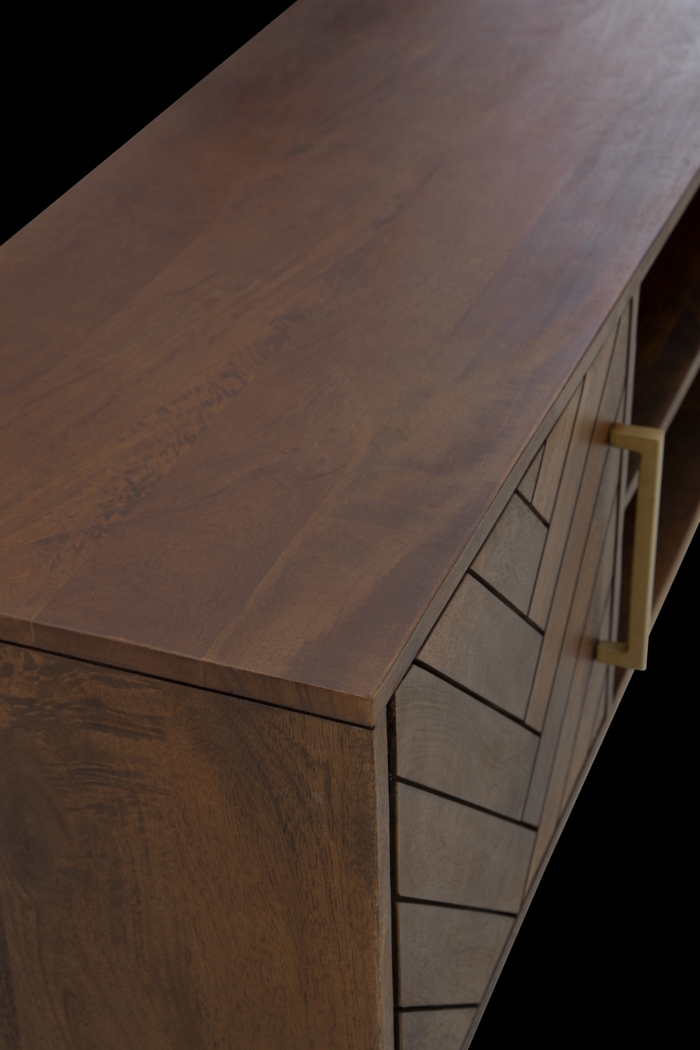 Akino Brown 59 in. TV Console - Thumbnail - Image 4