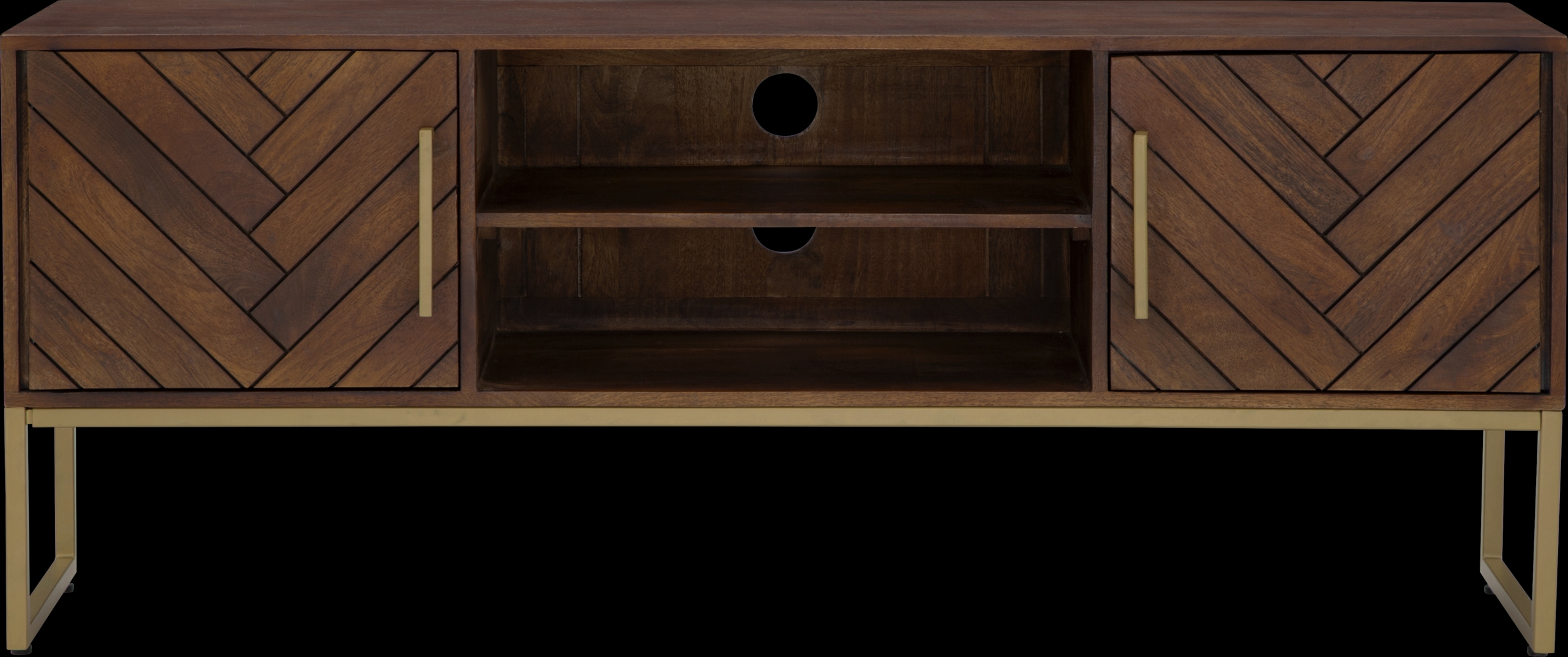 Akino Brown 59 in. TV Console - Thumbnail - Image 7
