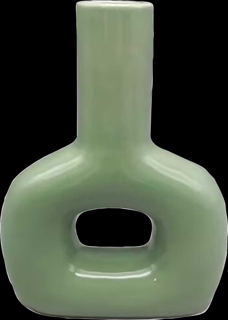 Akinoo Green 8 in. Vase - Thumbnail - Image 1