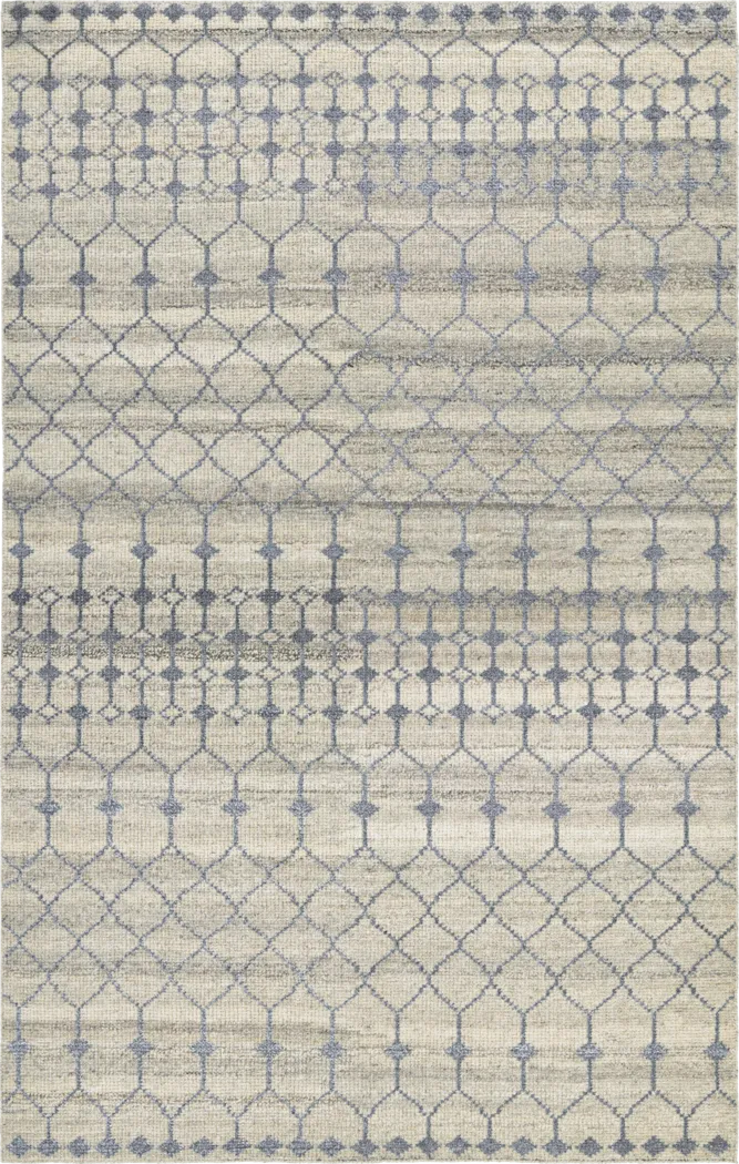 Akola Beige 7'10 x 10'9 Rug - Thumbnail - Image 1