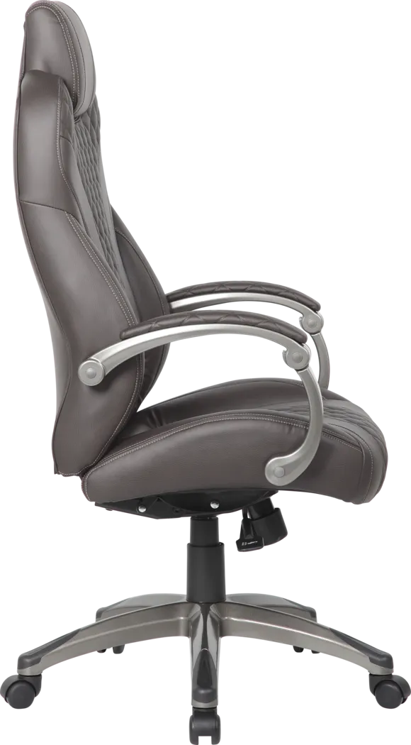 Akoto Brown Desk Chair - Thumbnail - Image 5