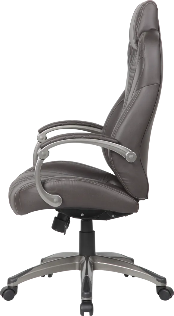 Akoto Brown Desk Chair - Thumbnail - Image 7