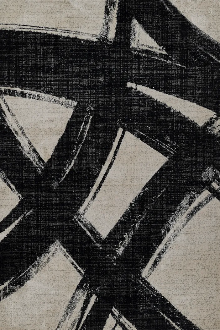 Aksel Off-White 5'3 x 7'6 Rug - Thumbnail - Image 1