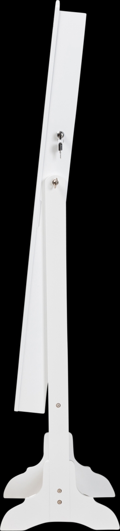 Alabo White Cheval Jewelry Armoire - Thumbnail - Image 4