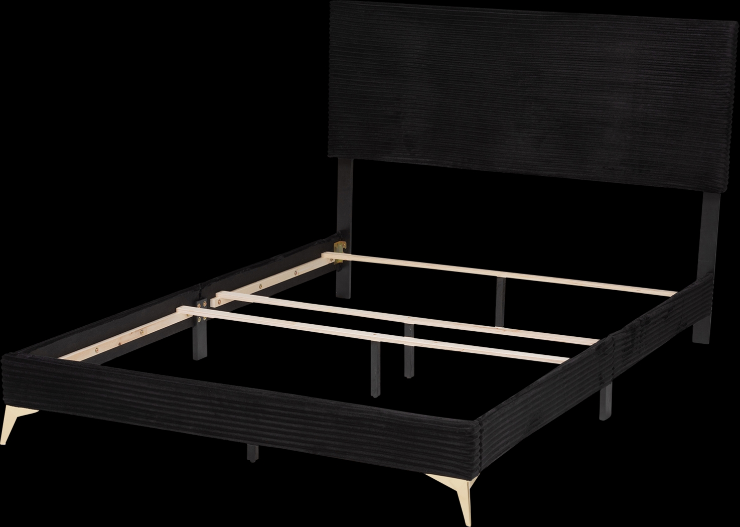 Alachua Black Queen Bed - Thumbnail - Image 4