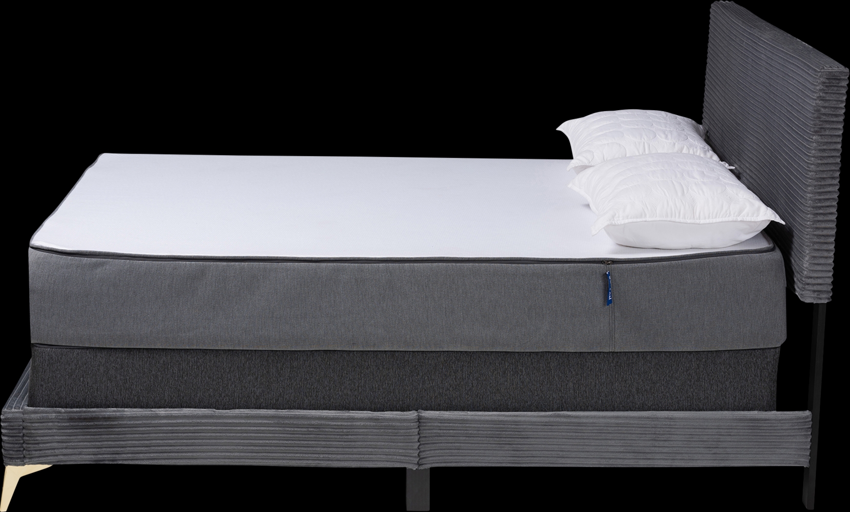 Alachua Gray Queen Bed - Thumbnail - Image 3