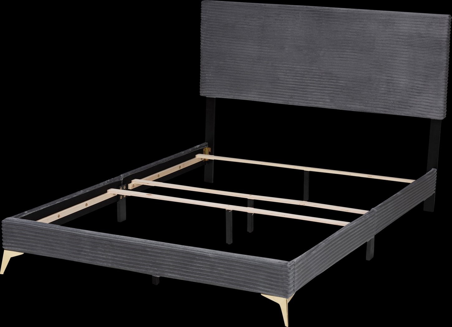 Alachua Gray Queen Bed - Thumbnail - Image 4