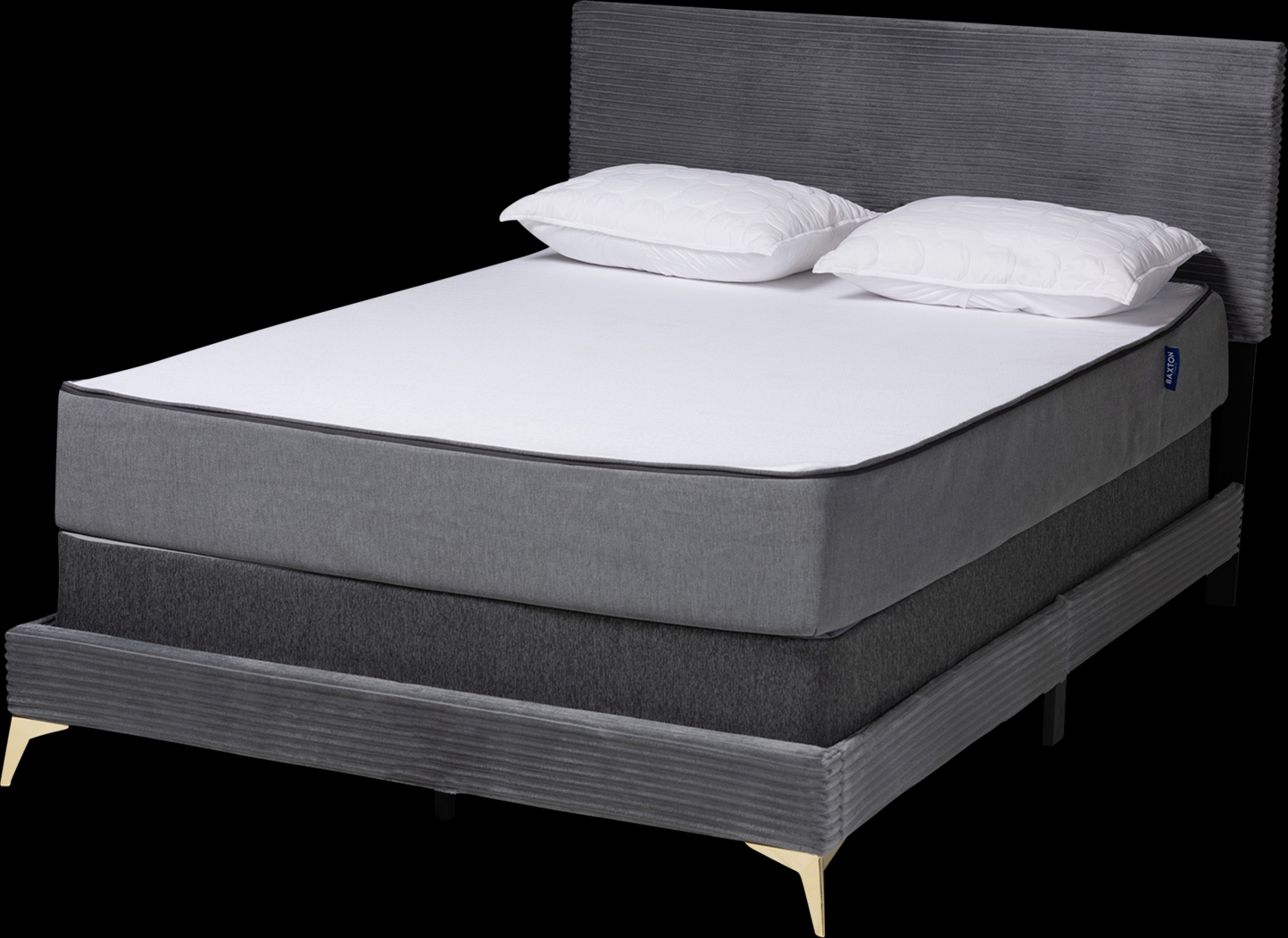 Alachua Gray Queen Bed - Thumbnail - Image 1