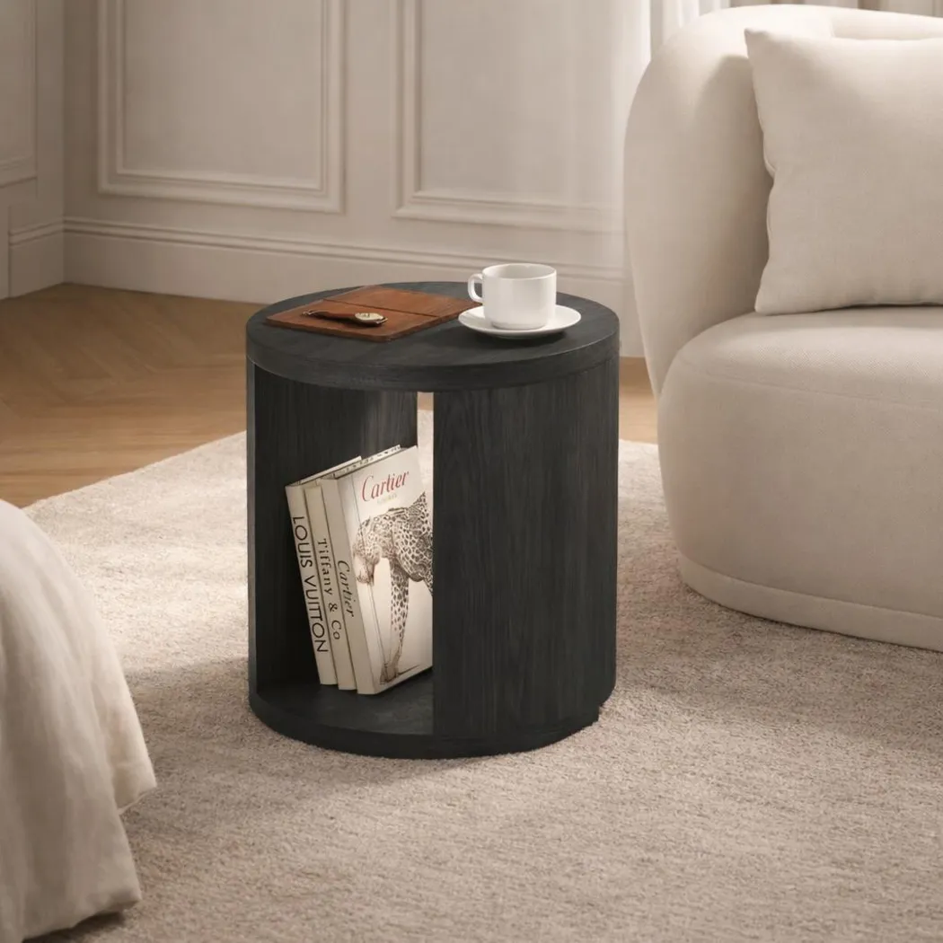 Alaci Gray End Table - Thumbnail - Image 2