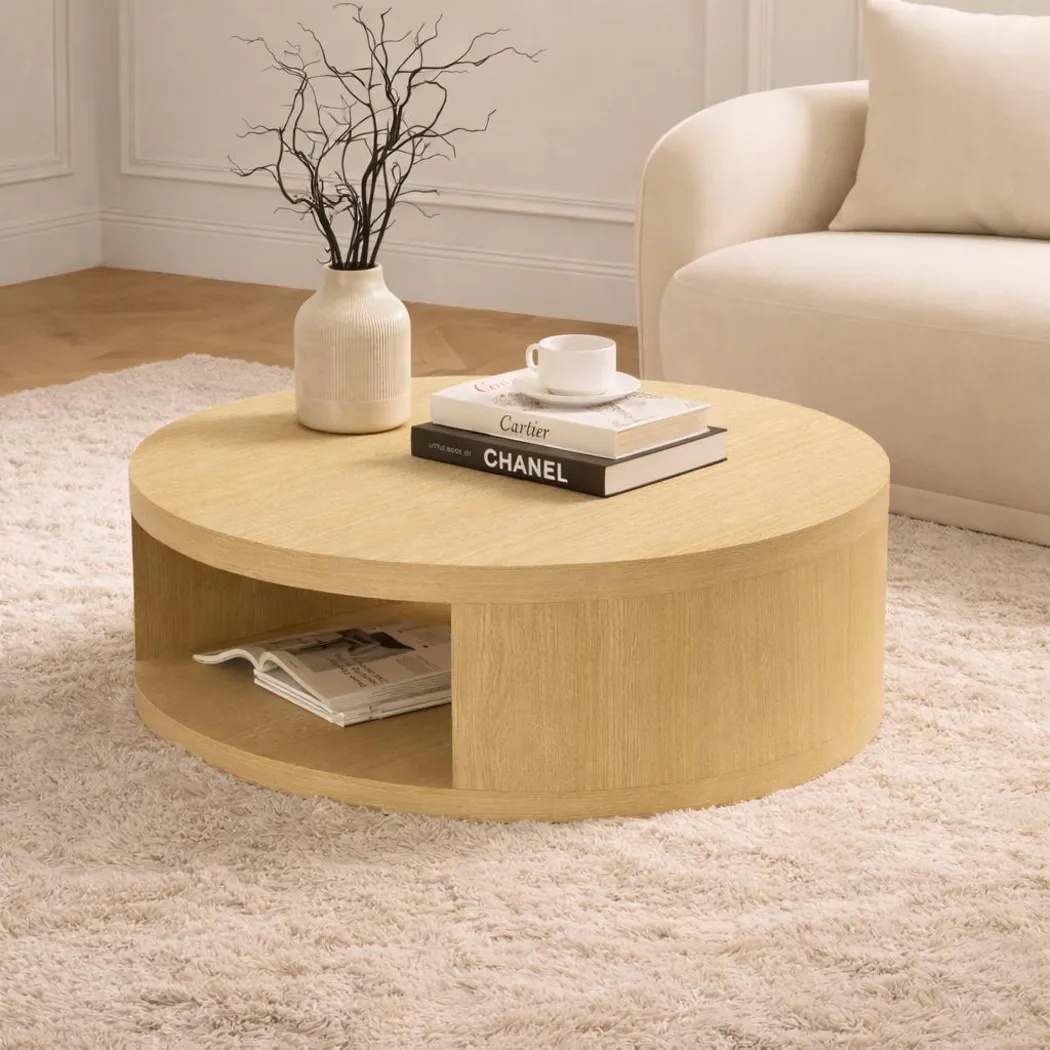 Alaci Natural Cocktail Table - Thumbnail - Image 2