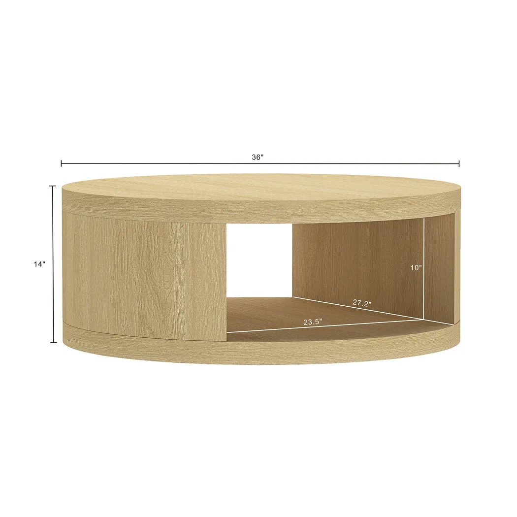 Alaci Natural Cocktail Table - Thumbnail - Image 6