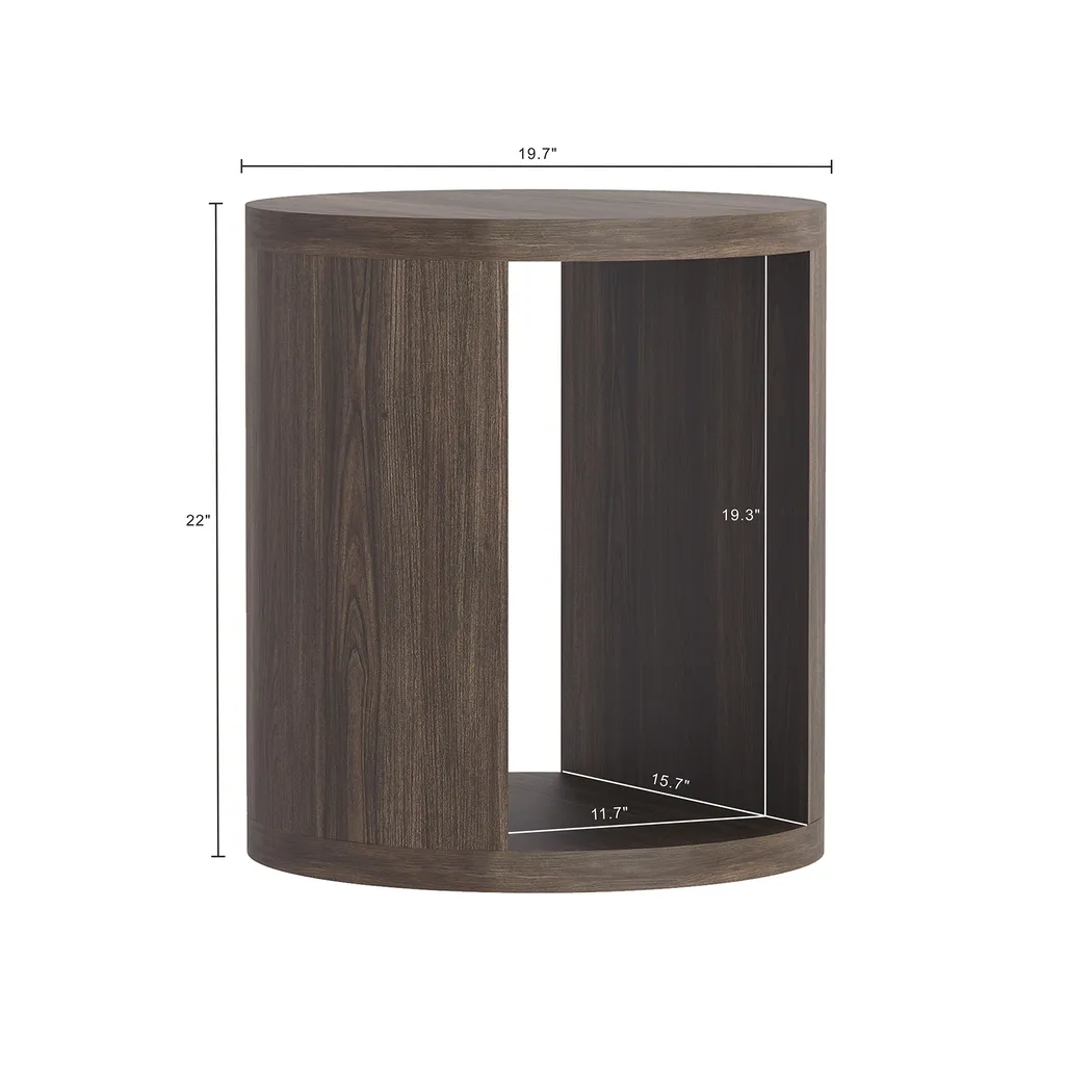 Alaci Walnut End Table - Thumbnail - Image 6
