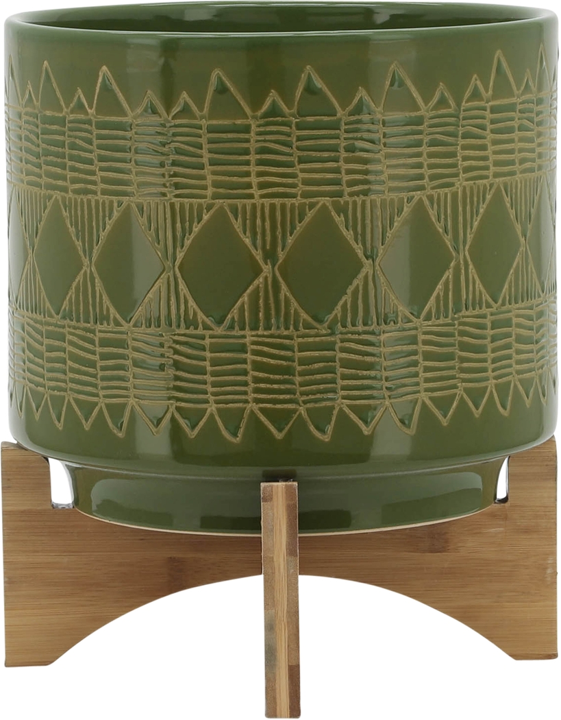 Aladena Green Planter - Thumbnail - Image 3