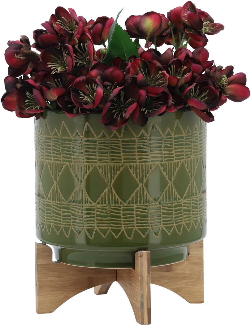 Aladena Green Planter - Thumbnail - Image 4