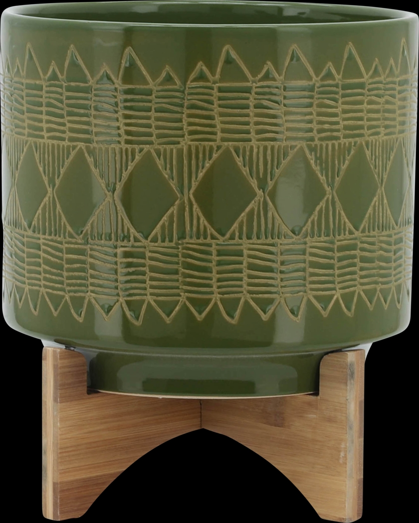 Aladena Green Planter - Thumbnail - Image 1