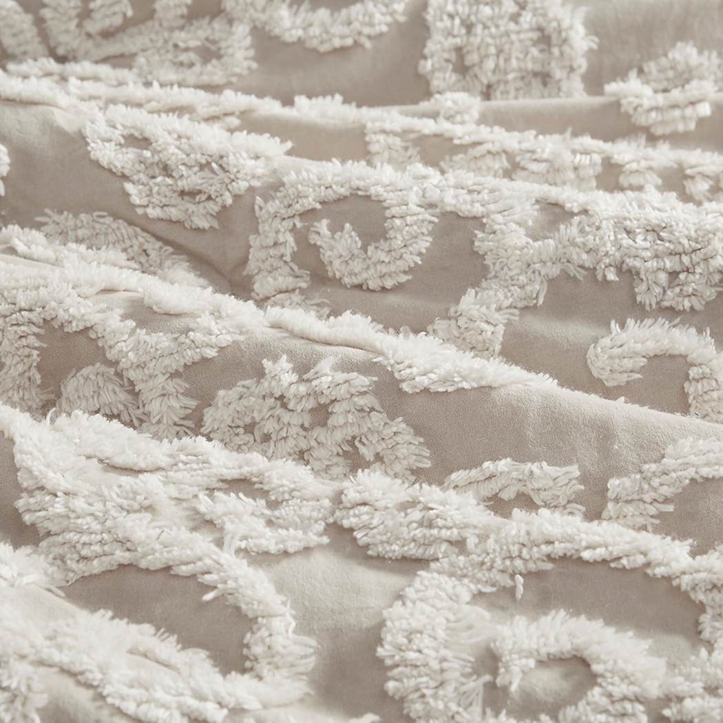 Alaegha Beige 3 pc King Comforter Set - Thumbnail - Image 11