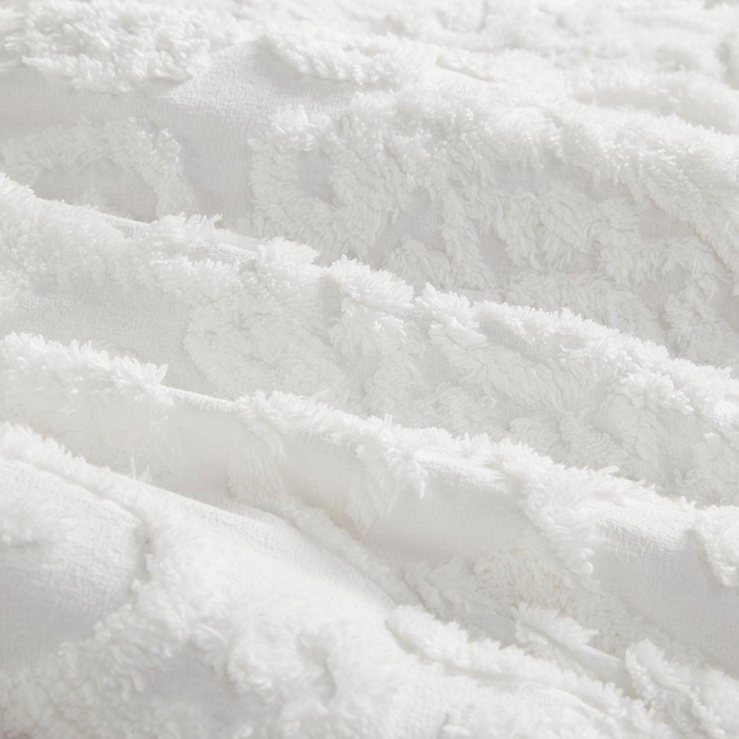 Alaegha Ivory 3 pc King Comforter Set - Thumbnail - Image 10