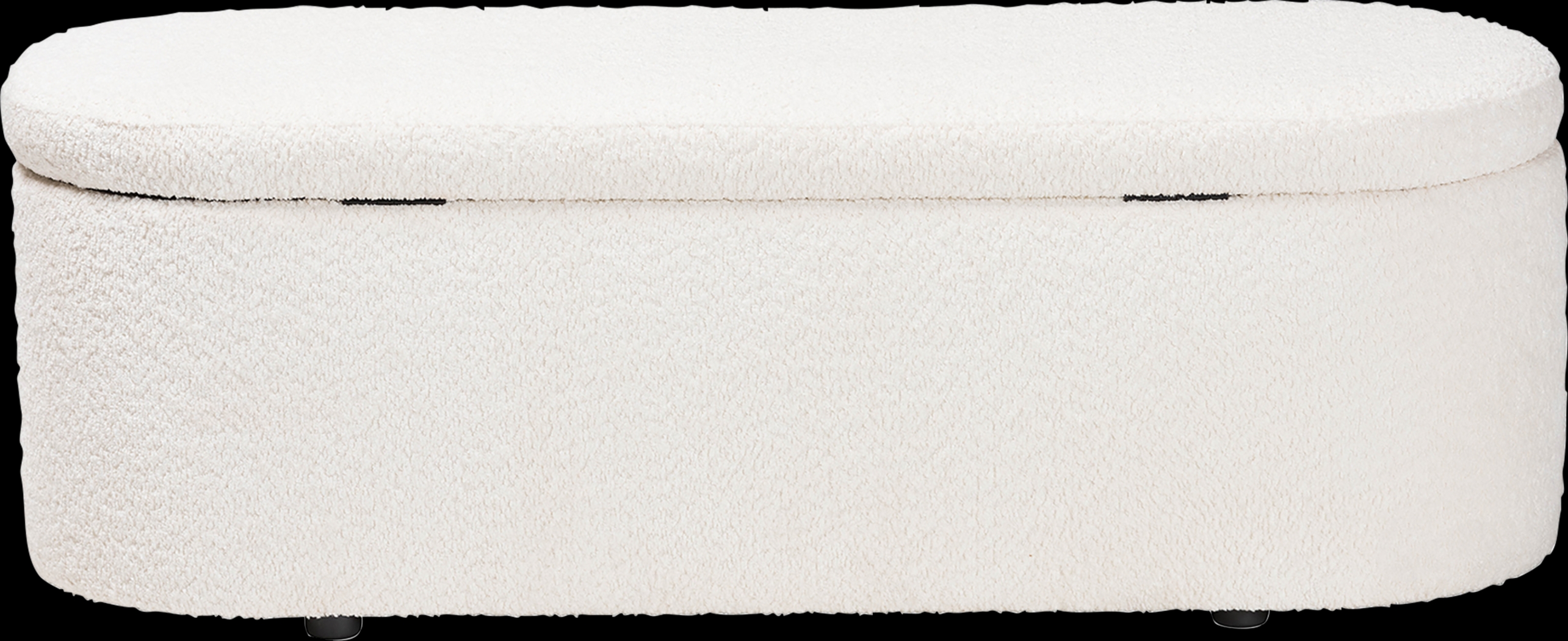 Alagna White Storage Bench - Thumbnail - Image 6