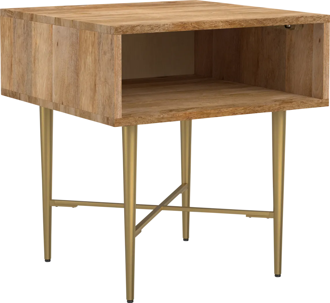Alain Natural End Table - Thumbnail - Image 6