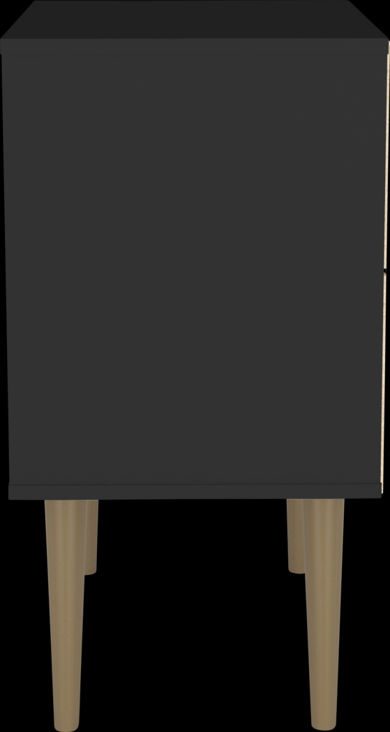 Alamitos I Black Nightstand - Thumbnail - Image 4