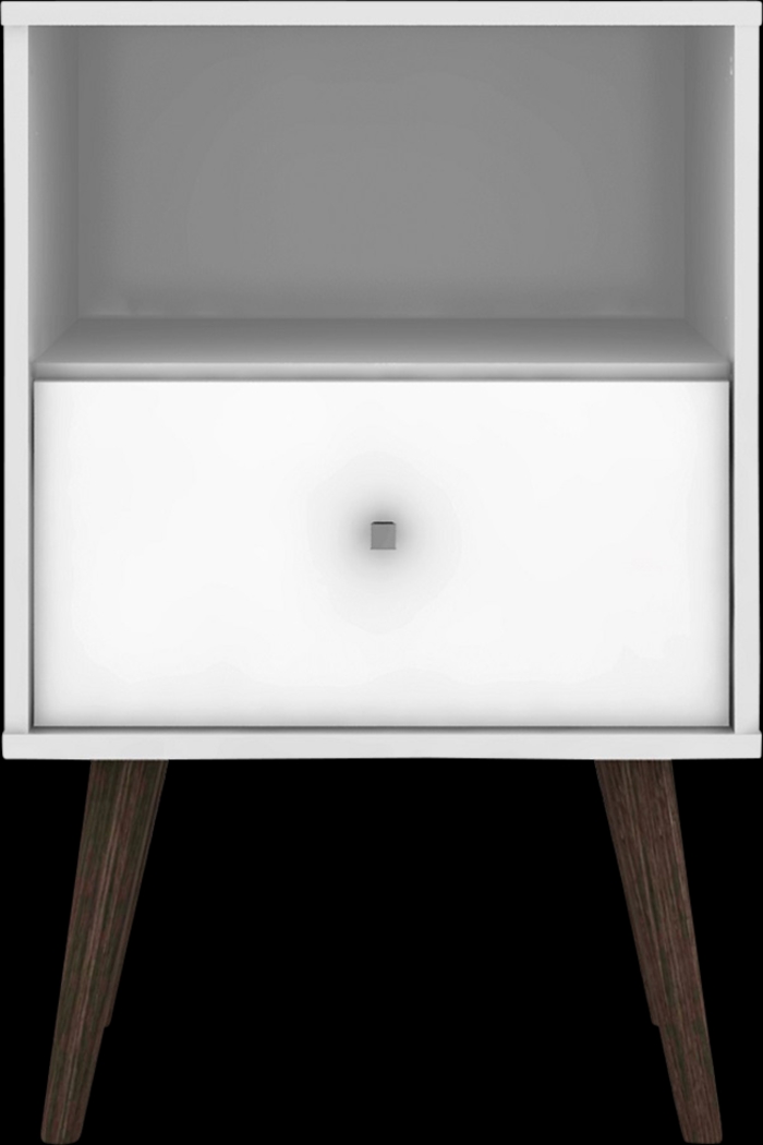 Alamitos I White Nightstand - Thumbnail - Image 4
