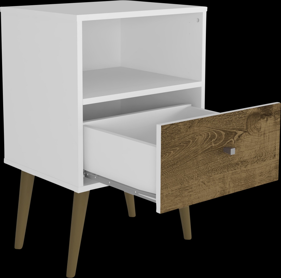 Alamitos II Brown Nightstand - Thumbnail - Image 3
