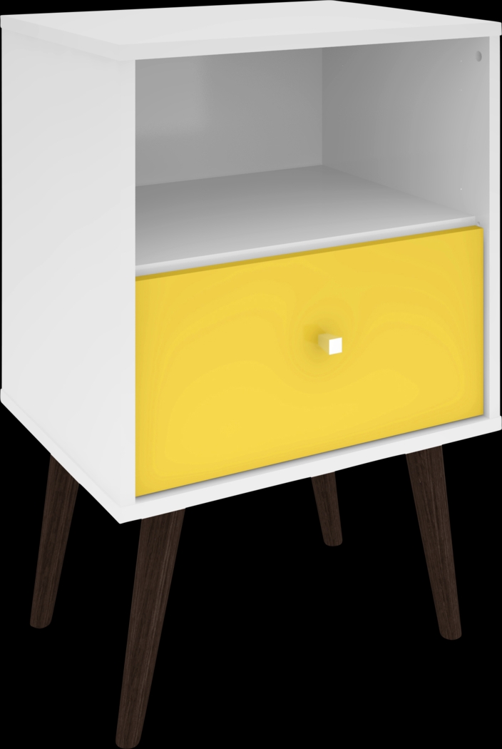 Alamitos II Yellow Nightstand - Thumbnail - Image 1