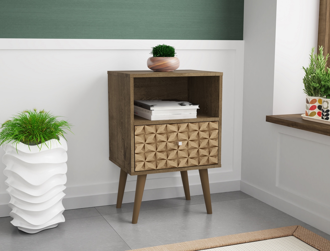 Alamitos III Light Brown Nightstand - Thumbnail - Image 3