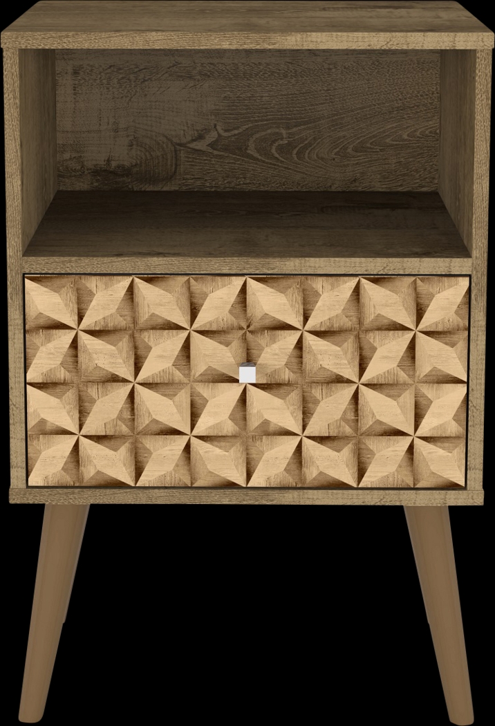 Alamitos III Light Brown Nightstand - Thumbnail - Image 1