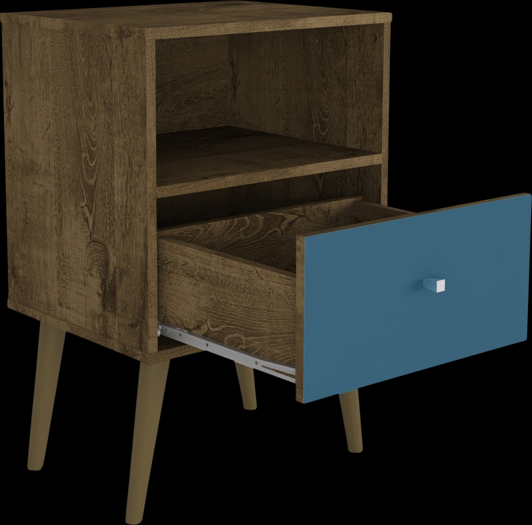 Alamitos IV Aqua Nightstand - Thumbnail - Image 4